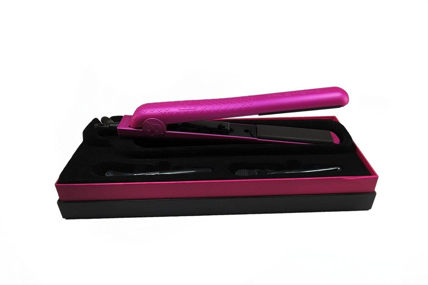 Royale Classic Flat Iron Hair Straightener 1.5 Inch Pink